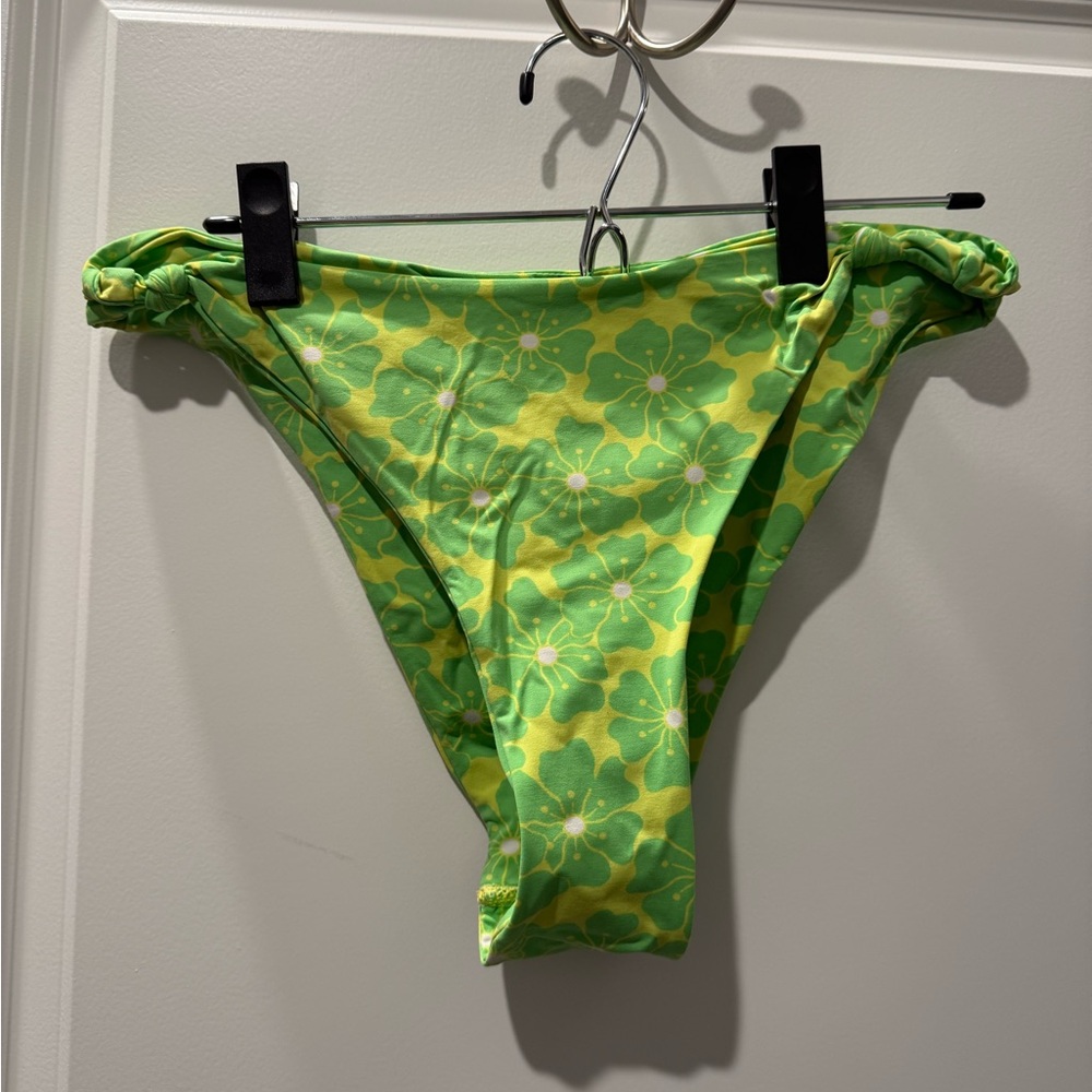 Urban Outfitters Out From Under High Cut High Waist Floral Bikini Bottom